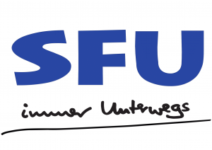 SFU - immer unterwegs Logo