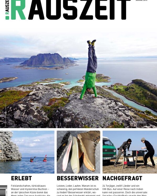 Türkischer Seegang - Seekajaktour an der lykischen Küste
Am Rande der Einsamkeit - Hunde-Hütten-Trekking im Karwendel
Die Magie des Lichtes - Lofoten per Fahrrad
La Famiglia - Firmenportrait Scarpa