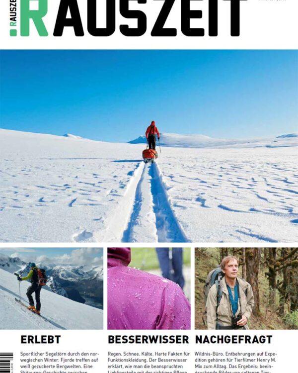 Schnee Ahoi – Skitouren in Norwegen
Erlebt – Winter Tour im Gran-Sasso-Nationalpark
Besserwisser – Pflege von Funktionsbekleidung