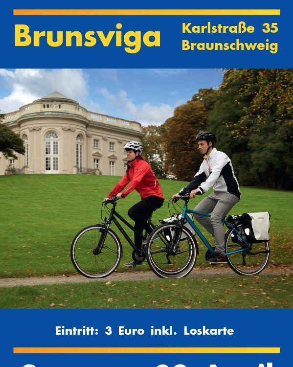 Am Sonntag, 08.04.2018 öffnet die Fahrradinitiative Braunschweig zum 16. Mal die Pforten ihrer regionalen Erlebnismesse, die mit gut 3.000 m² Ausstellungsfläche und mit über 3.000 Besuchern die größte Messe rund ums Fahrrad zwischen Harz und Heide ist.