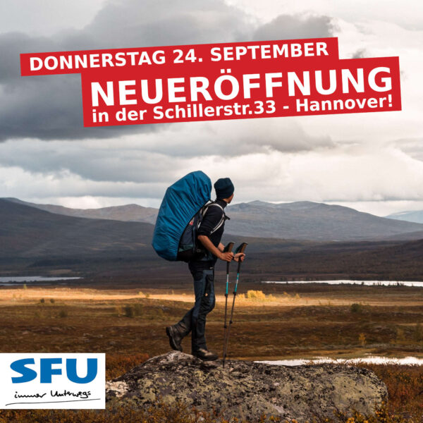 Ab dem 24. September 2020 findet ihr uns in Hannover in unserer neuen Filiale in der Schillerstraße 33. Wir feiern mit tollen Angeboten.