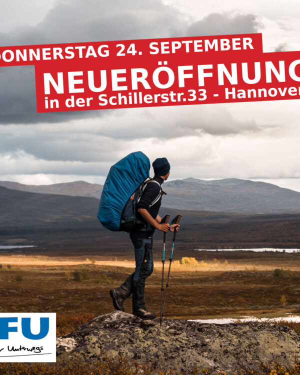 Ab dem 24. September 2020 findet ihr uns in Hannover in unserer neuen Filiale in der Schillerstraße 33. Wir feiern mit tollen Angeboten.
