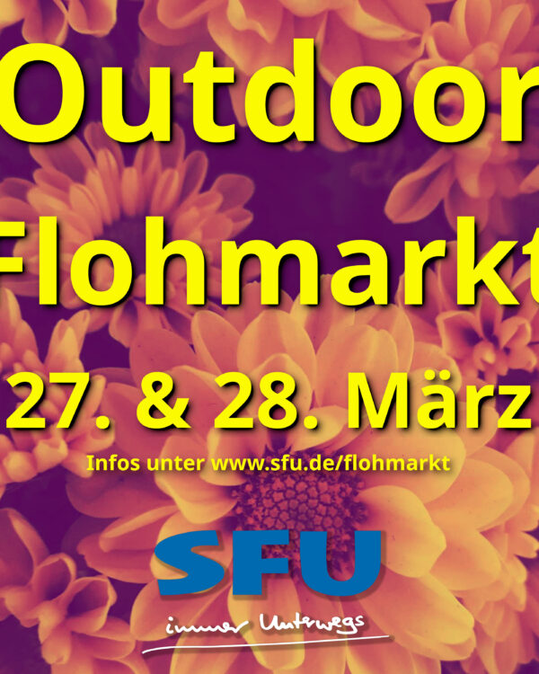 SFU Outdoor Flohmarkt März 2025